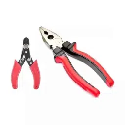 Sky Blue 8 inch Iron Wire Cutter Lineman Plier (Pack of 2)-image-16