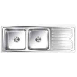 Nirali Luxor Anti Scratch Finish Kitchen Sink, Size: 1550x545 mm-image-64