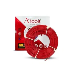 Arobit 4 Sqmm 90m Red Single Core FR PVC Insulated Multistrand Single Core Flexible Wire-image-66