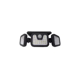 Solar Universe India 74 White LED Motion Sensor Wall Light with 3 Light Heads, Inbuilt Battery &a; Solar Panel-10
