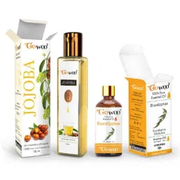 GoWoo 2 Pcs 10ml Natural Eucalyptus Aroma Oil &a; 100ml Jojoba Carrier Oil Set, GWOC525-P19+P175-picture-10