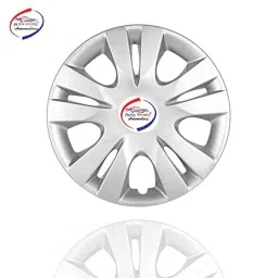 Auto Pearl 4 Pcs 13 inch Silver ABS Press Type Hubcap Wheel Cover Set with Retention Ring for All Cars AWC02-image-73