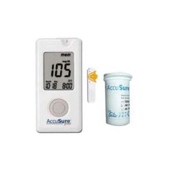 AccuSure Gold Glucometer 50 Pcs Test Strips-1