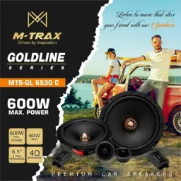 M-Trax MTS-GL 6530C 6.5 inch Component Speaker System image 4