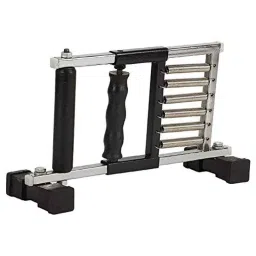 Narayani Traders Black Alloy Steel Physiotherapy Finger Grip Exerciser with Metal Spring-23