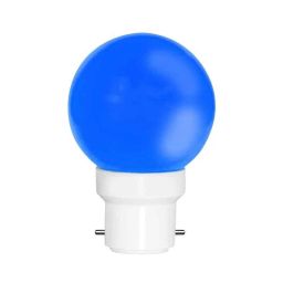 Fybros Nuit 0.5W Polycarbonate Blue Round LED Bulb, FLS5444A (Pack of 10)-image-18