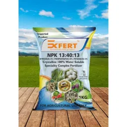 Exfert 900g NPK (13 : 40 : 13) Specialty Crystalline Water Soluble Complex Fertilizer for Plants &a; Gardening Purpose-91