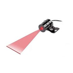 Meenu Arts Rear Laser Safety Fog Light Red for Yamaha SZ-R-48