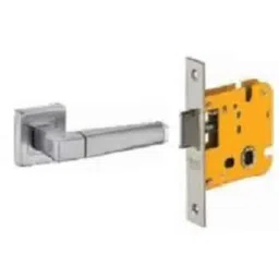Dorset ML Series Cosmo 10 inch Stainless Steel Door Handle Lock Set with Mortise Latch (Pack of 4)-image-63