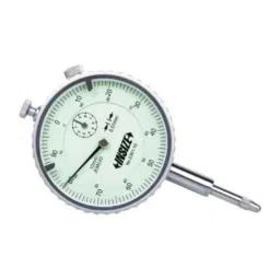 Insize 10mm 0.01mm Flat Back Dial Indicator, 2301-10F-11