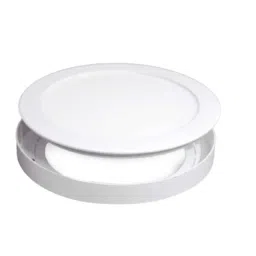 Rayvolt 22W Polycarbonate White Round Slim Surface LED Panel Light-picture-20