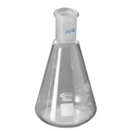 Glassco 125ml White Printing Boro 3.3 Glass Erlenmeyer Flask with Joint, 071.202.51 (Pack of 2)-31