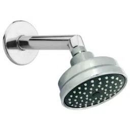 Drizzle Flatron Plastic Chrome Finish Silver Overhead Shower with 9 inch Long Arm, AFLATRONBS-picture-44