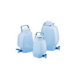 Tarsons 10L HDPE Rectangular Carboy with Stopcock, 683242 (Pack of 12)-picture-25