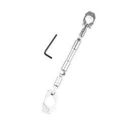 Segolike Adjustable Handlebar Cross Bar for Universal Honda Kawasaki Yamaha Bl - Silver-21