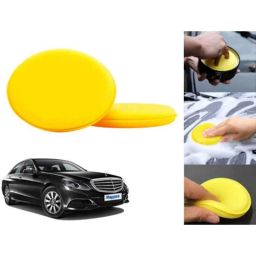 Auto Pearl Polyurethane Beige Washing &a; Waxing Polish Foam Sponge for E200 (Pack of 2)-picture-27