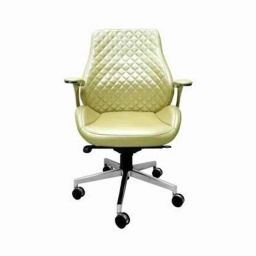Mezonite KI 225 Cream Medium Back Leatherette Executive Office Chair (Pack of 2)-image-41