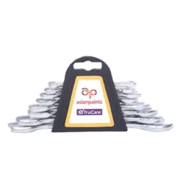 Asian Paints 8 Pcs Chrome Vanadium Steel Double Open End Jaw Spanner Set, 9822ZV38122-picture-24