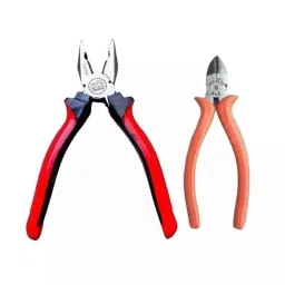 Sky Blue 8 inch Stainless Steel Lineman Plier, SBE431 (Pack of 2)-picture-1