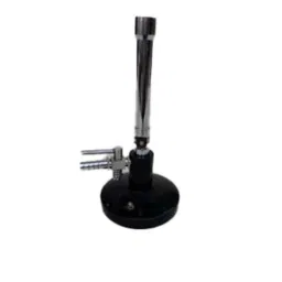 Generic Brass Double Walled Bunsen Burner with Spare Jet-16