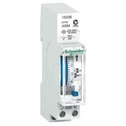 Schneider Electric Acti9 IH 18mm 24hr Mechanical Time Switch, 15336-15