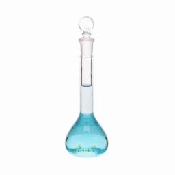 Supertek 10ml Borosilicate Glass 3.3 Class-A Transparent Volumetric Flask with Individual Calibration Certificate, 77.418.0010 (Pack of 2)-picture-22