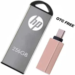 HP NQ 256 GB Pen Drive Compatible with Audio Player, Television, Tablet, Mobile, Laptop, Gaming Console USB 3.0 Metal Case-24