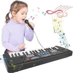 Kids Piano With 37 Keys Keyboard|Piano For Kids With Microphone39-30