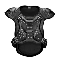 AllExtreme AMCP001 Black Motocross Adult Full Body Armour Spine Chest Protection Gear Guard Jacket for ATV MTB &a; Motorcycle, Size: S-picture-26