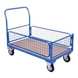 Suwas 400kg 100x45x84cm Steel Material Handling Trolley, SU-MHT-003-7
