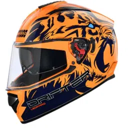 Studds Drifter D2 Orange N1 Full Face Motorcycle Helmet, Size: L-picture-37