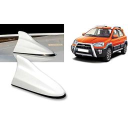 Auto Pearl Shark Fin Signal Receiver AM/FM Antenna For Toyota Etios Cross-image-46