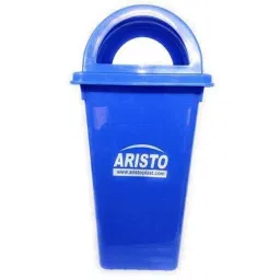 Aristo 80L Plastic Blue Dustbin with Dome Lid-picture-10
