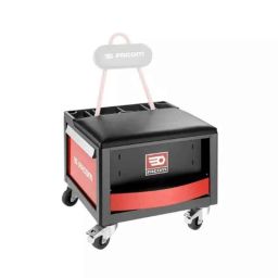 Facom 2 Drawer Wheeled Polypropylene Red &a; Black Tool Box, TCS-M2-picture-34