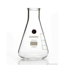 Borosil 100ml Narrow Mouth Erlenmeyer Conical Flask, 4980016-picture-45