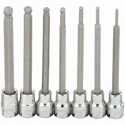 Westward 3/8x3/8 inch Steel Socket Bit Set, 54TM49-picture-24