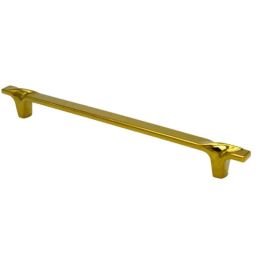 RAB Twist 288mm Zinc PVD Gold Finish Drawer Pull Handle (Pack of 3)-image-62