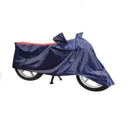 Mobidezire Polyester Red &a; Blue Bike Body Cover for TVS Star City (Pack of 10)-34