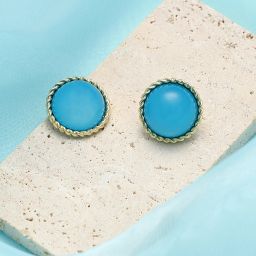 The Santorini Stud Earrings Acrylic Stud Earring-image-75