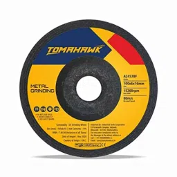Tomahawk 100x6x16mm Aluminium Oxide Black DC Grinding Wheel (Pack of 50)-image-23