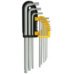 Stanley 9 Pieces Metric Extra Long Ball End Hex Key Set, 94-158 image 2