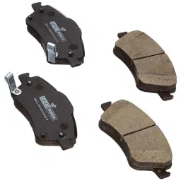 Uno Minda BR-1304 4 Pcs Alloy Steel Front Brake Pad Set for Toyota Corolla Altis-35