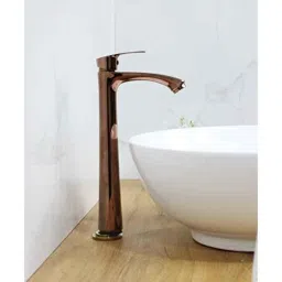 Bassino 12 inch Brass Rose Gold Pillar Cock Tap, BTT_2058-image-12