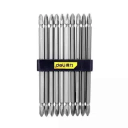 Malfah Enterprises Deli DL6907 6 inch Stainless Steel Silver Chrome Bit (Pack of 10)-picture-9