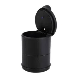 Viva City Black Plastic Portable Car LED Ashtray Holder for New Swift, AT-7-10