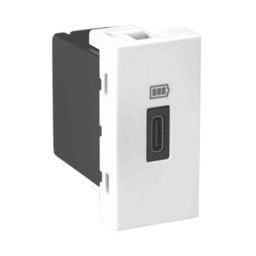 Legrand Allzy 1500mA 1 Module Type-C White USB Charger Socket, 681171-picture-44