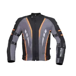 Biking Brotherhood Orange Rubberized Navigator Jacket, Size: 4XL-picture-8