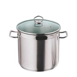 Vinod 19 Litre Two Tone Stock Pot with Lid, 3830 (Pack of 5)-38