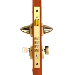 Voltizi 70mm ‎Zinc ‎Antique Finish Rose Mortise Door Lock Set for Main Door, CRZ017-image-88