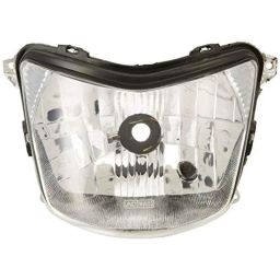Uno Minda 35W Hard Coated Lens Head Light with Parking for Bajaj C100, HL-5203M-24
